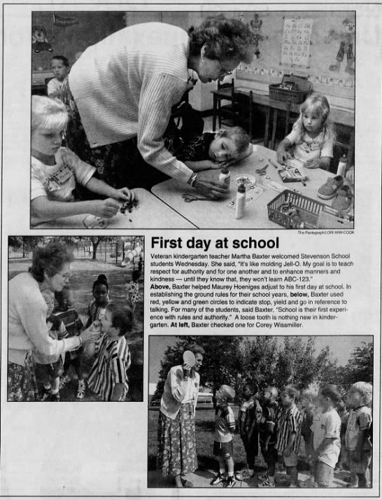 First day at school